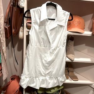 Ivory/ midi / spring dress/ sleeveless